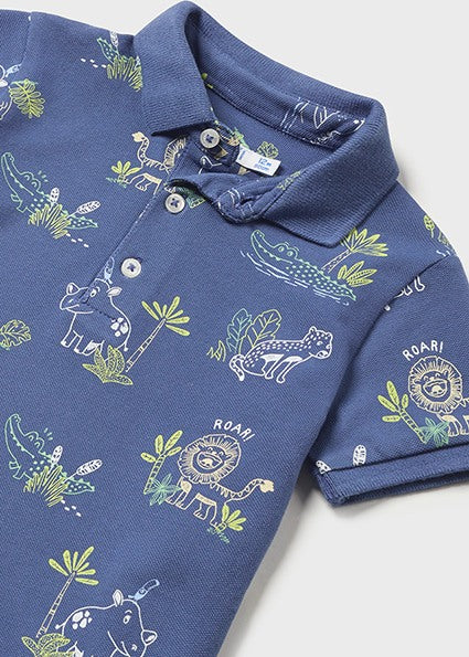 Mayoral Jungle Polo & Short Set