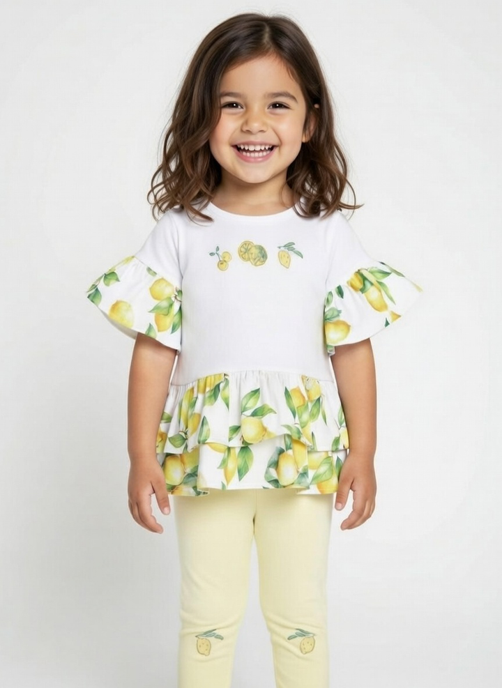 Deolinda Lemon Legging Set