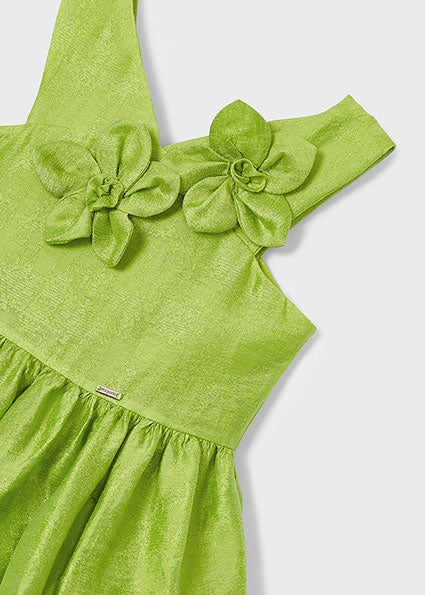 Mayoral Green Flower Dress