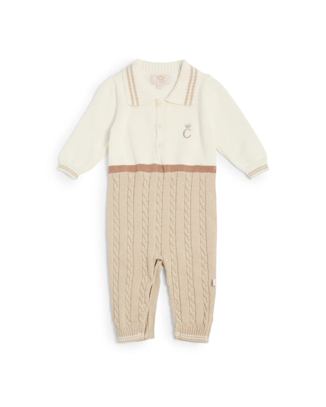 Caramelo Mink Knitted All In One