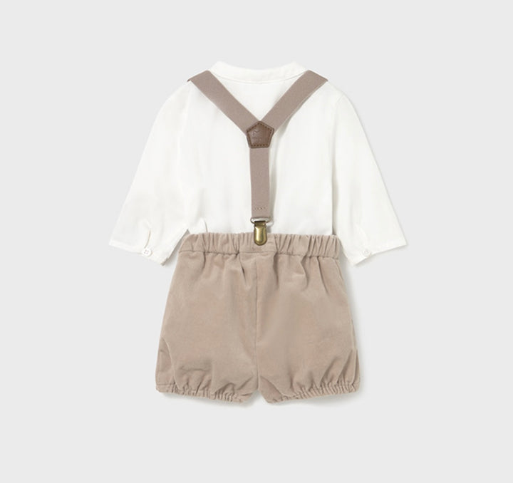 Mayoral Braces Short Set