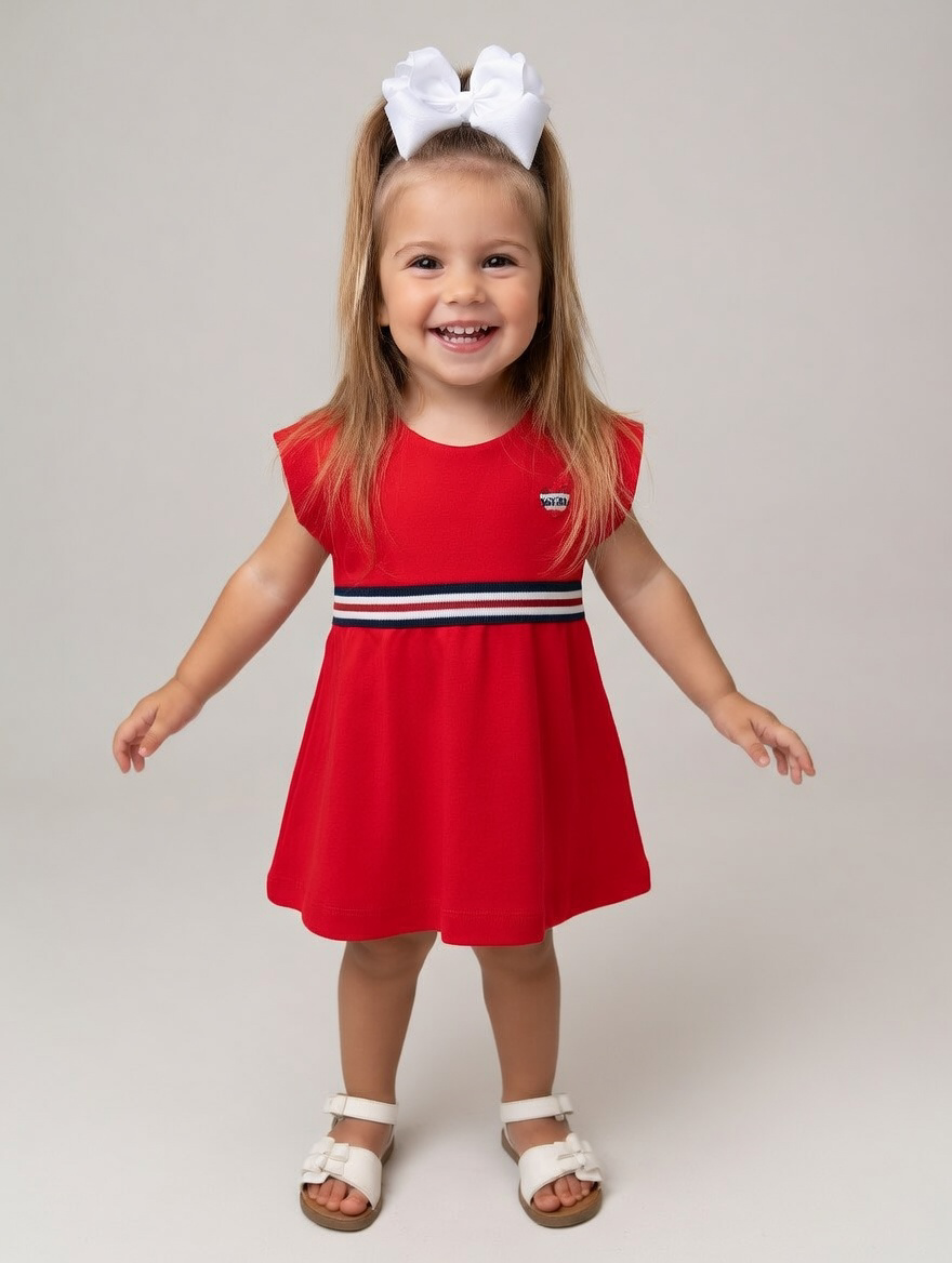 Mayoral Red Dress