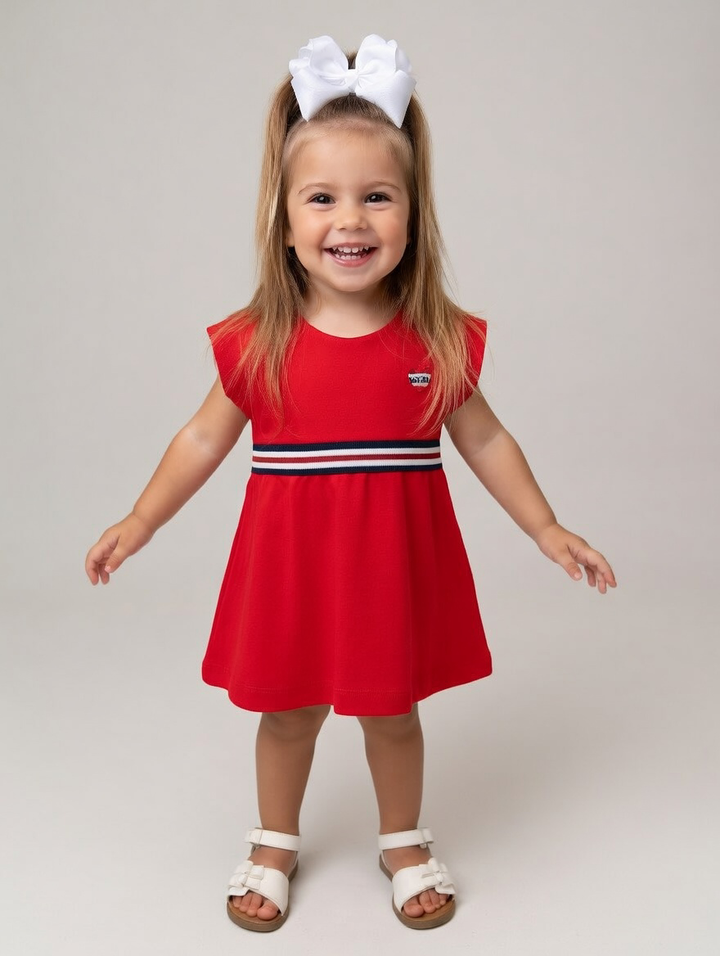 Mayoral Red Dress