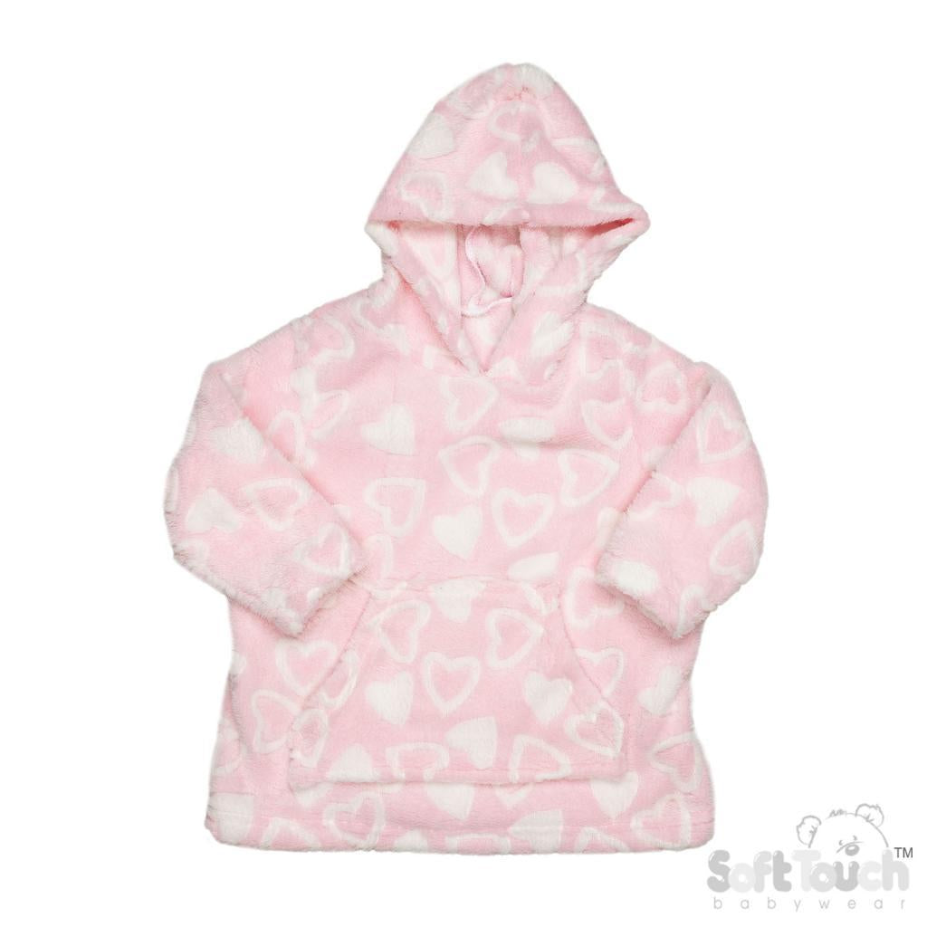 Pink Heart Hoodie