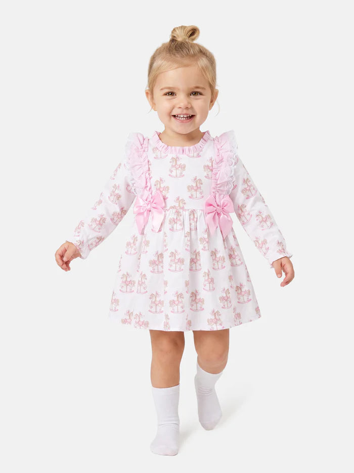 Pink Rocking Horse Dress