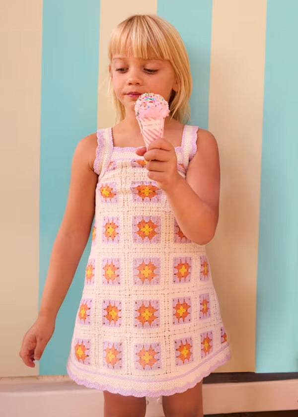 Mayoral Crochet Dress