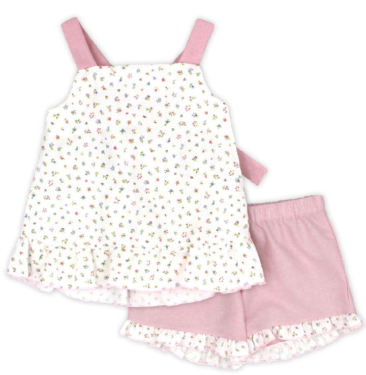 Rapife Pink Floral Short Set