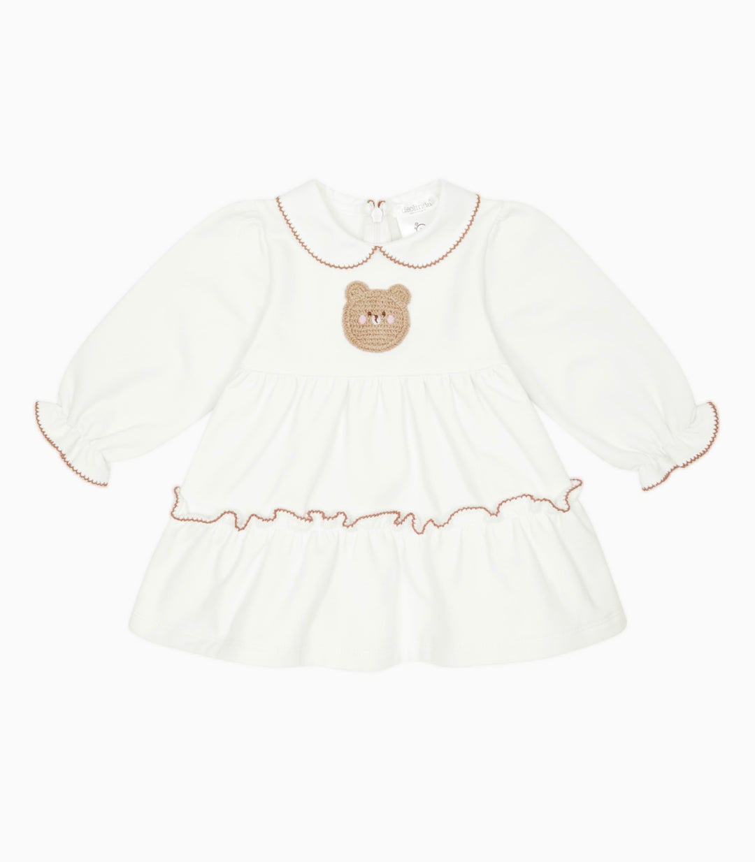 Deolinda Off White Teddy Dress