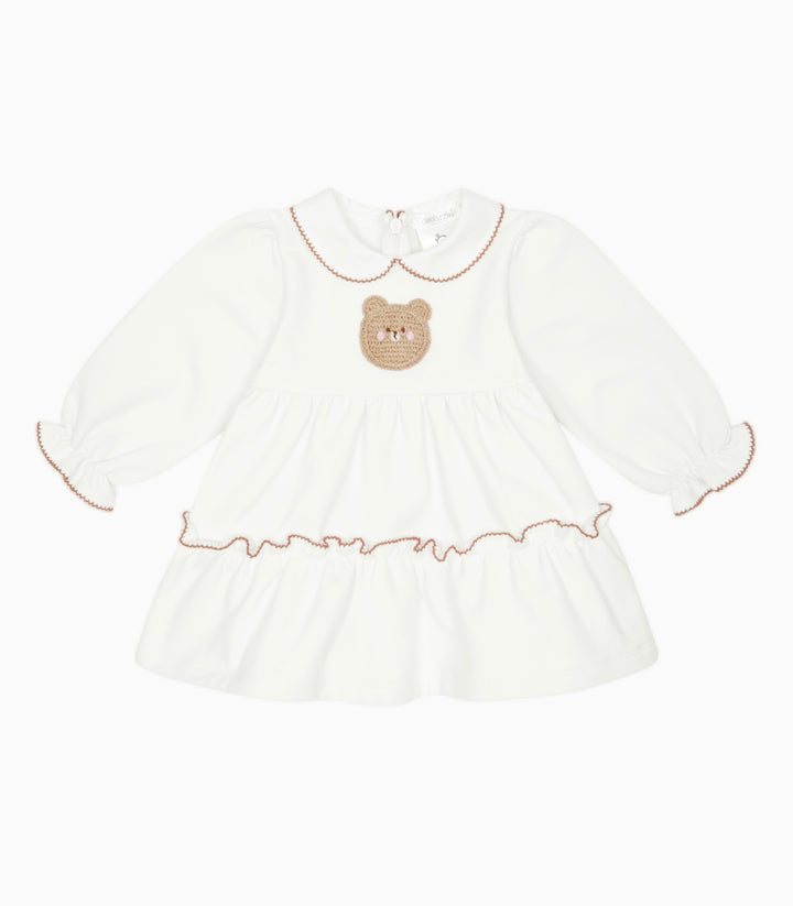 Deolinda Off White Teddy Dress