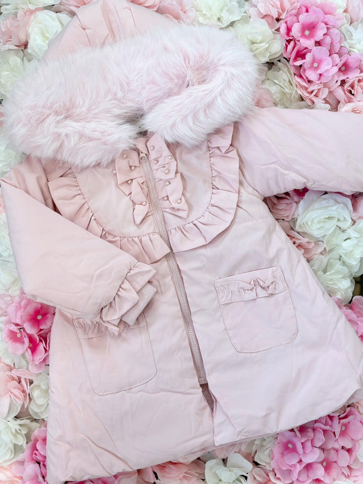 Wee Me Pink Puffer Coat