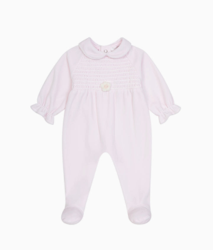 Deolinda Pink Flower Babygrow