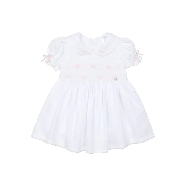 Deolinda Bow Smock Dress