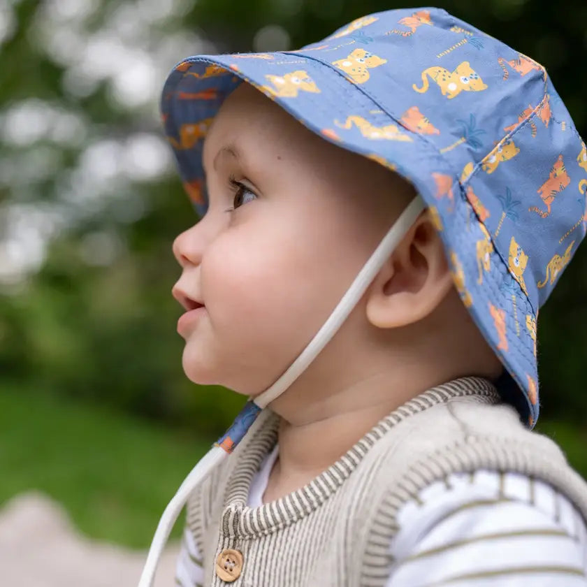 Ziggle Tiger & Leopard Sun Hat