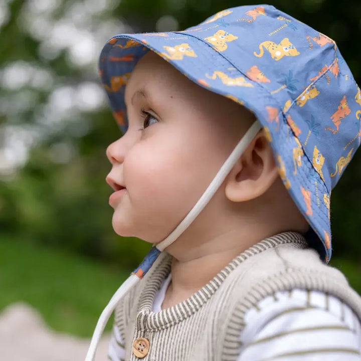Ziggle Tiger & Leopard Sun Hat