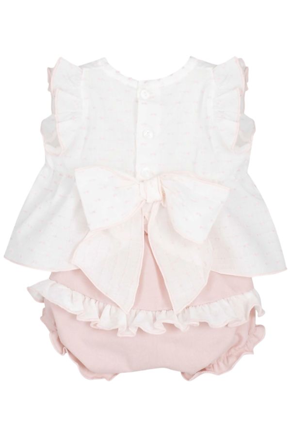 Calamaro Pink Bow 2 Piece