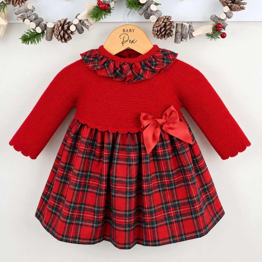 Pex Red Tartan Dress