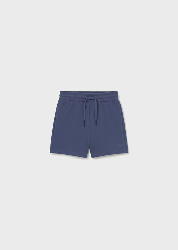 Mayoral Serigraph T-Shirt & Navy Fleece Shorts