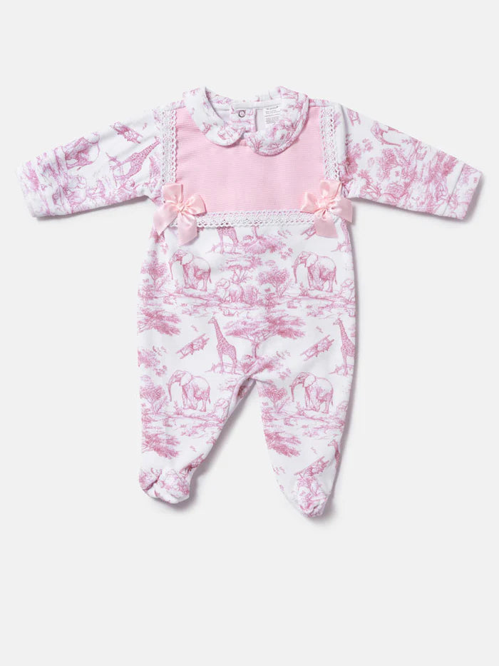 Pink Pretty Safari Babygrow