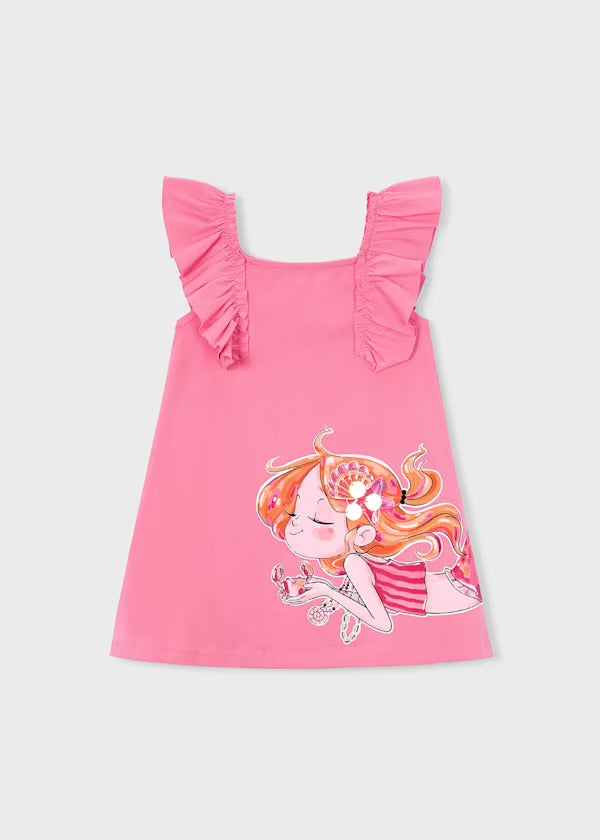 Mayoral Pink Mermaid Dress
