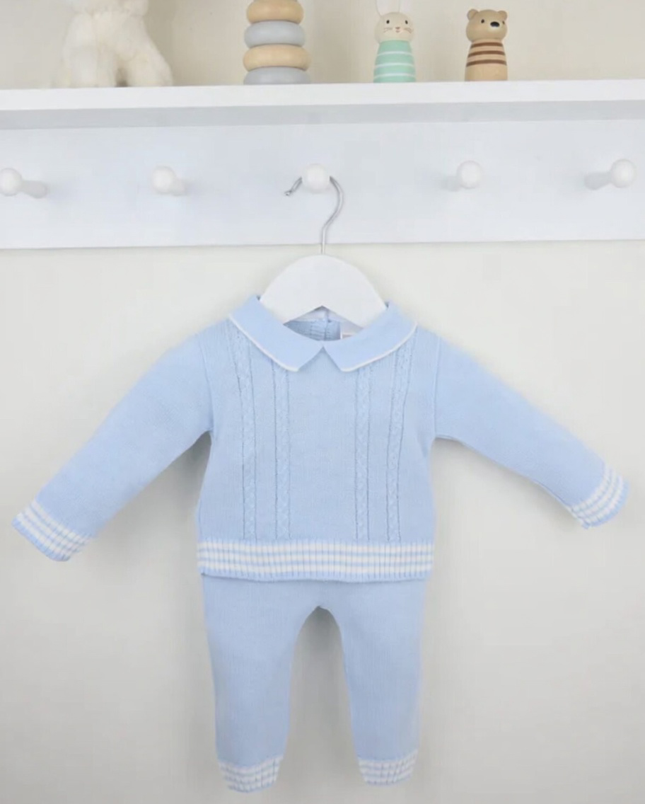 Pex Blue Trouser Set
