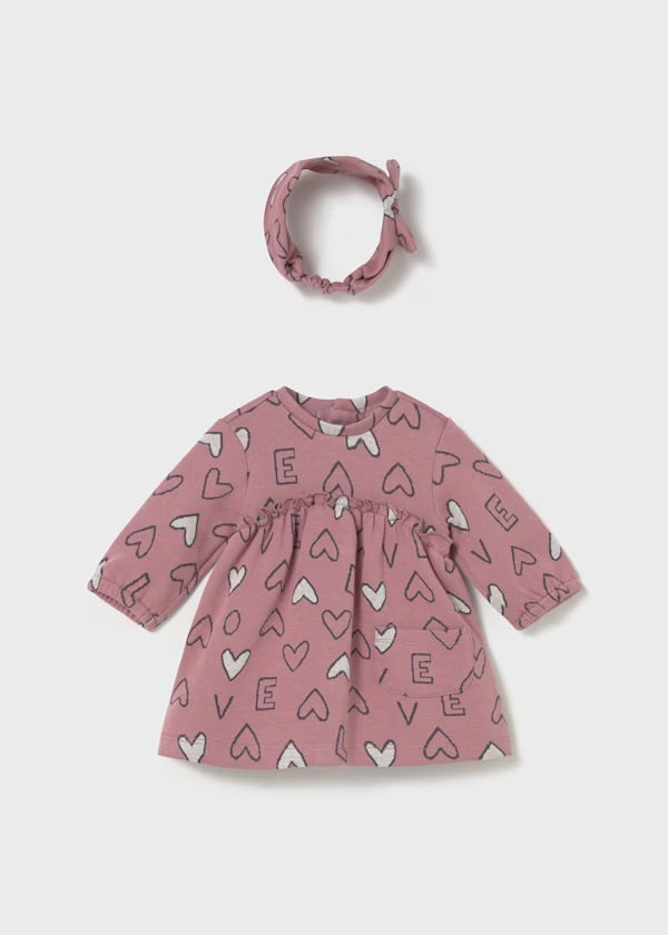 Mayoral Love Dress & Headband