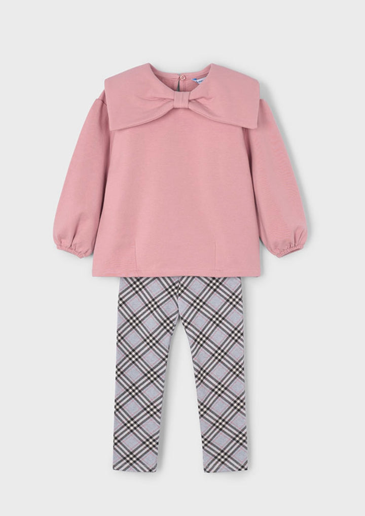 Mayoral Tartan Leggings Set