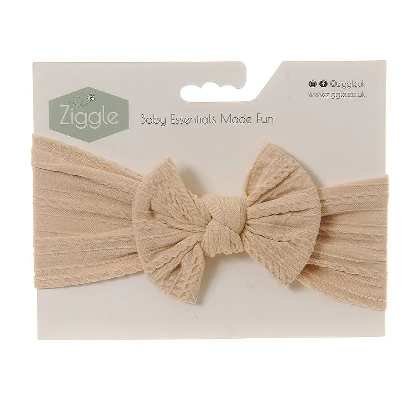 Ziggle Beige Headband