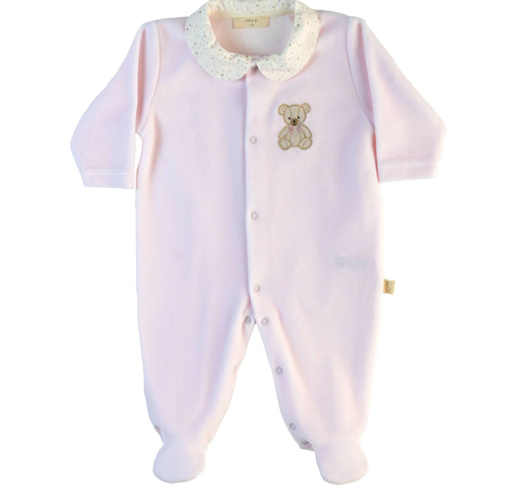 Baby Gi Pink Teddy & Me Babygrow