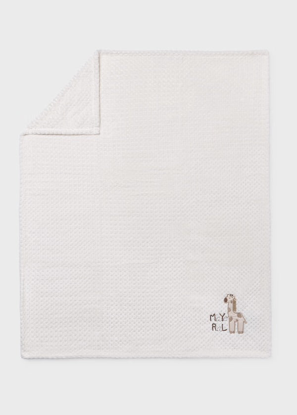 Mayoral Cream Giraffe Blanket