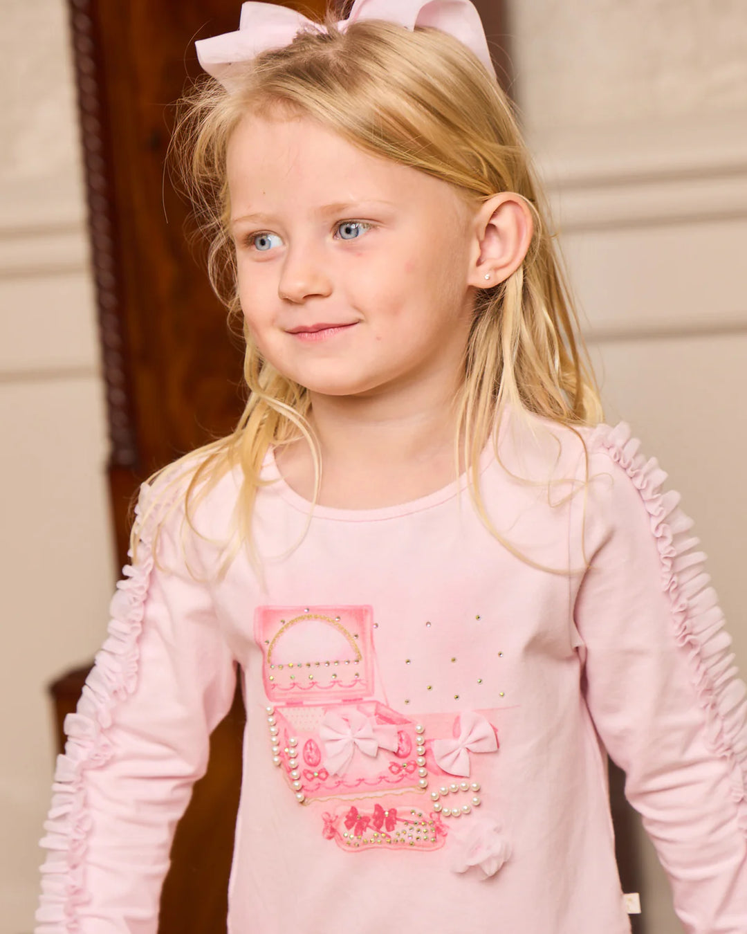 Caramelo Pink Jewellery Box Legging Set