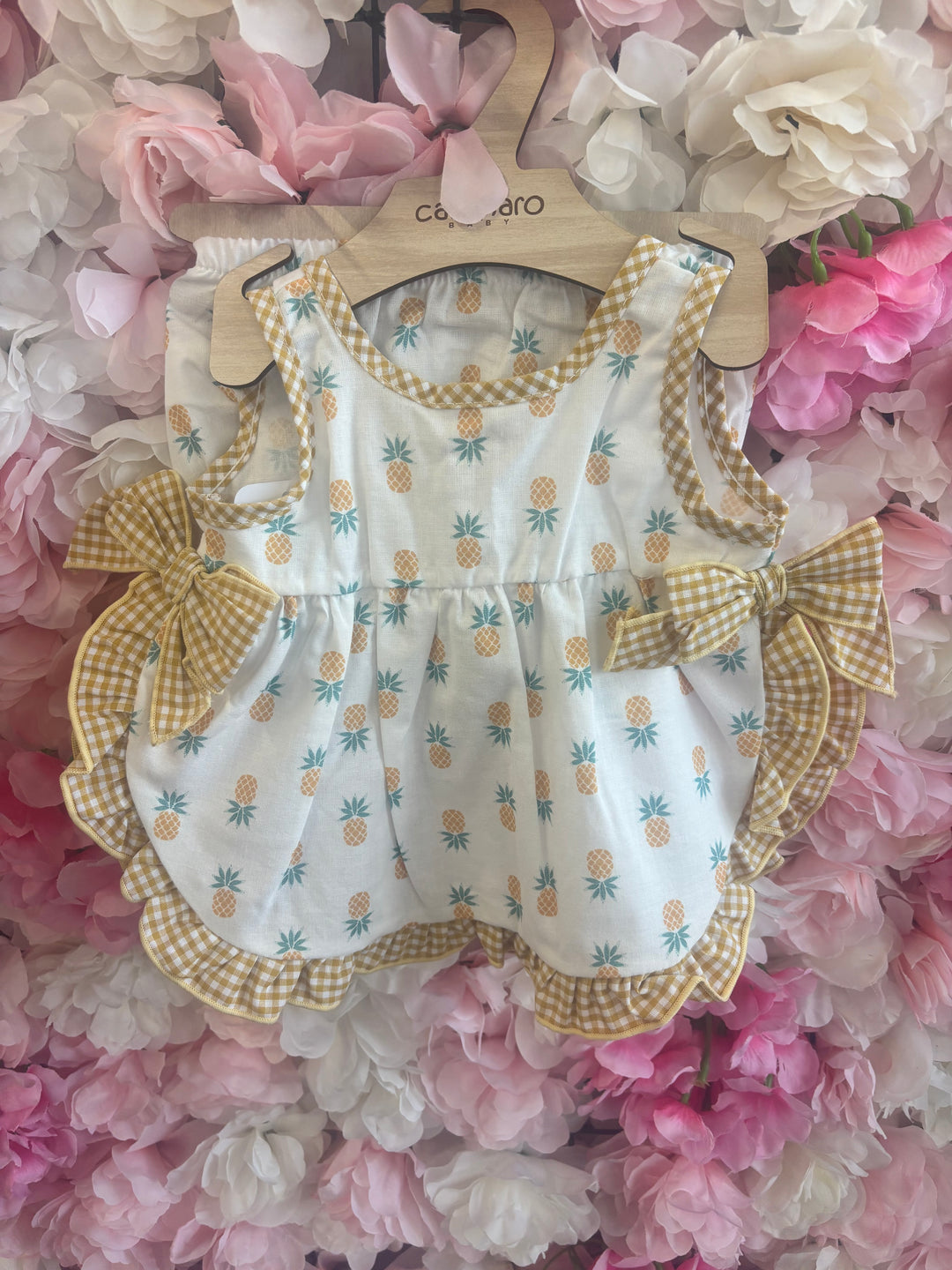 Calamaro Pineapple Dress Set