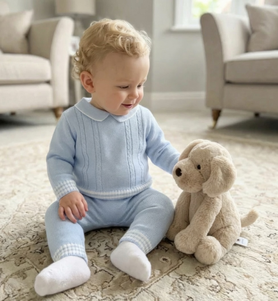 Pex Blue Trouser Set