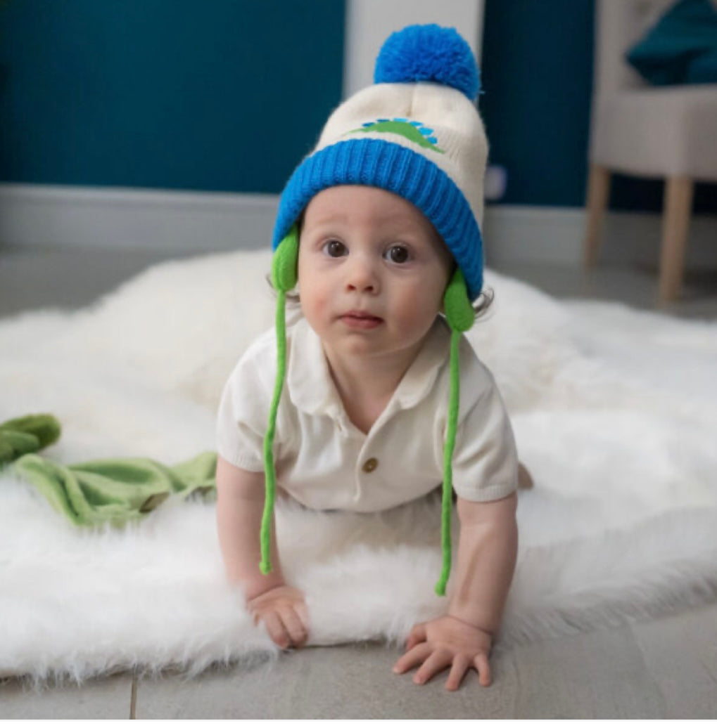 Ziggle Dino Hat and Mittens Set