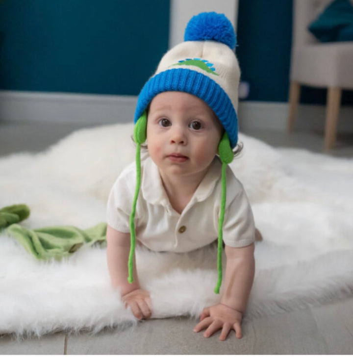 Ziggle Dino Hat and Mittens Set