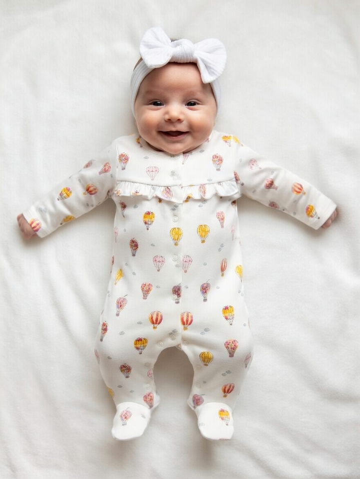 Mayoral Frilly Air Balloon Babygrow