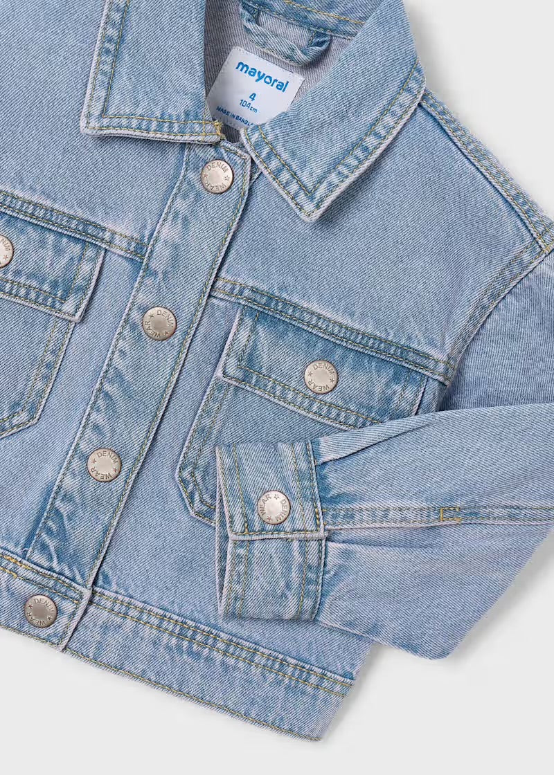 Mayoral Light-wash Denim Jacket