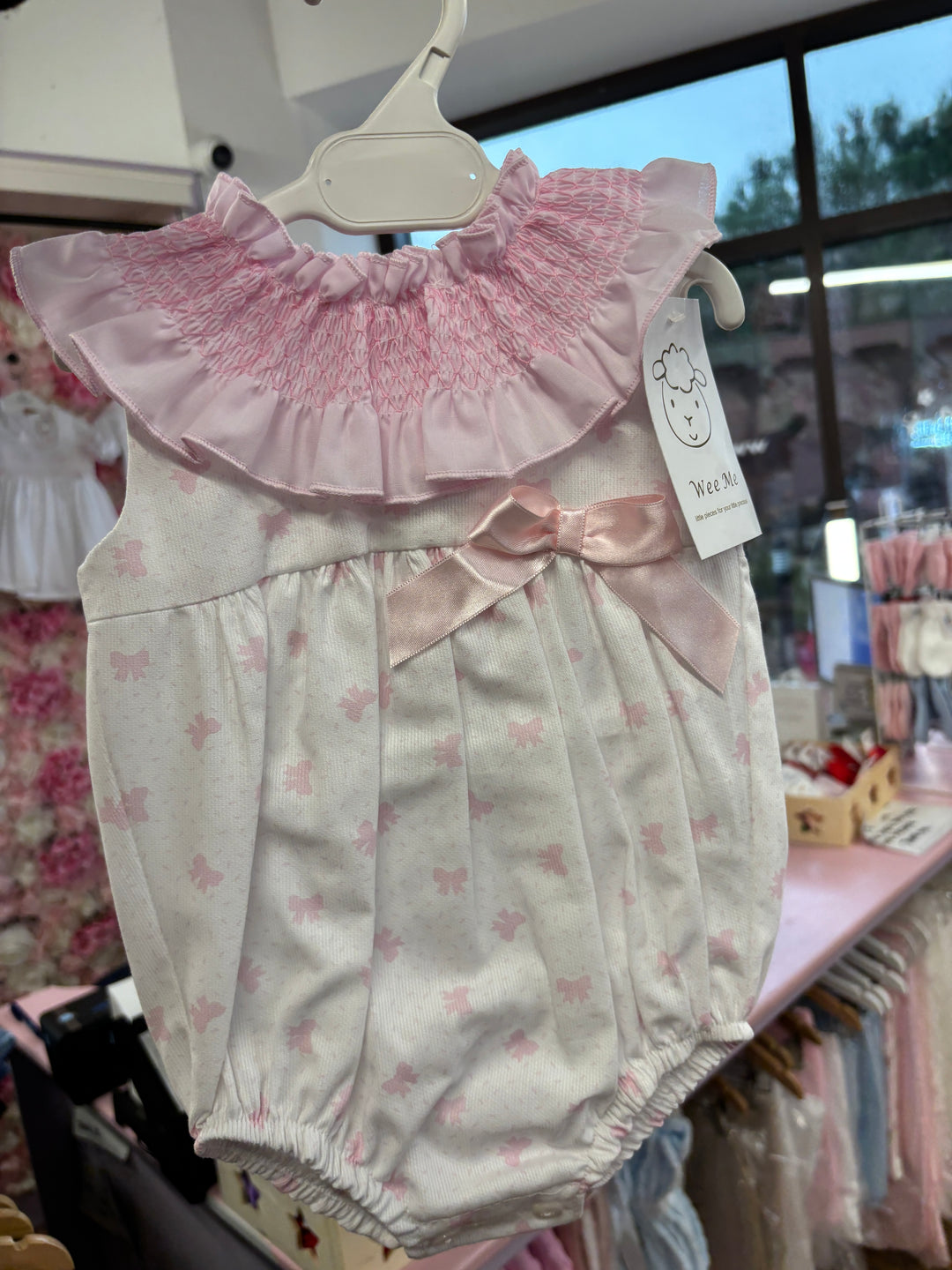 Wee Me Bow Romper