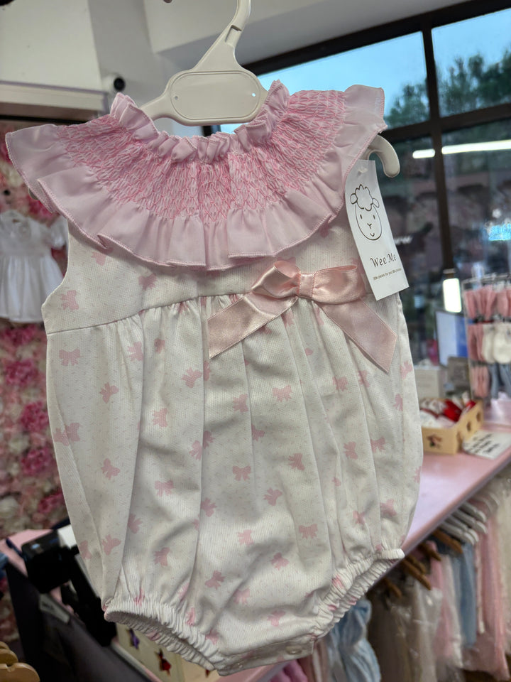 Wee Me Bow Romper