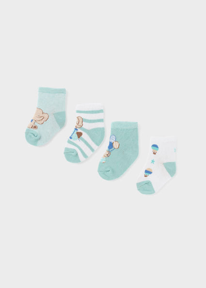 Mayoral 4 Pack Organic Cotton Socks