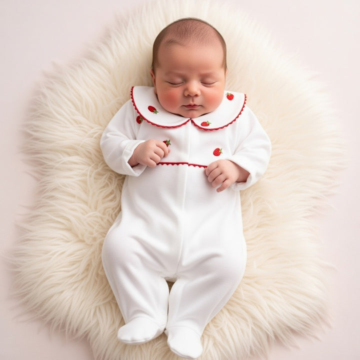 Deolinda Strawberry Babygrow