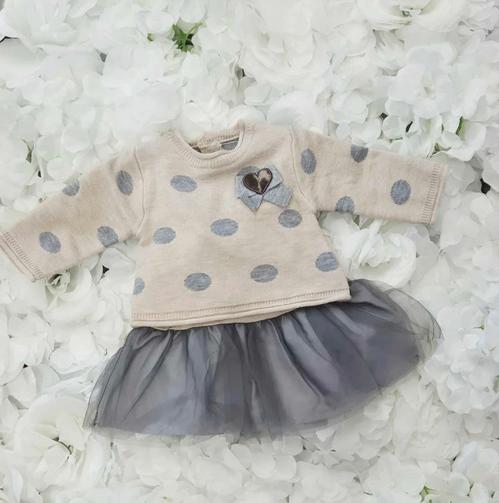 Mayoral Spot Tulle Dress