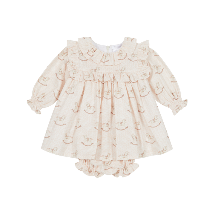 Deolinda Rocking Horse Dress & Bloomers