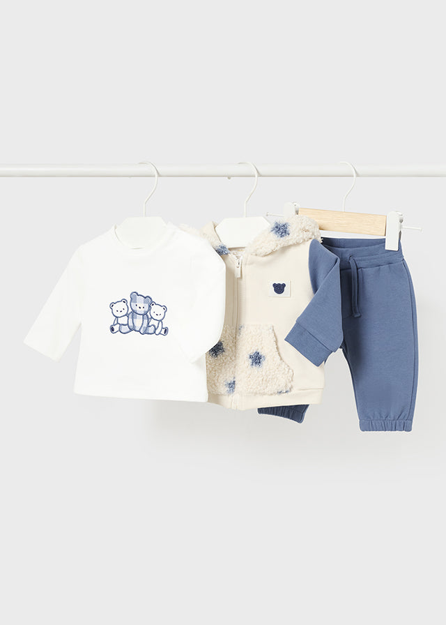 Mayoral Blue Teddy 3 Piece