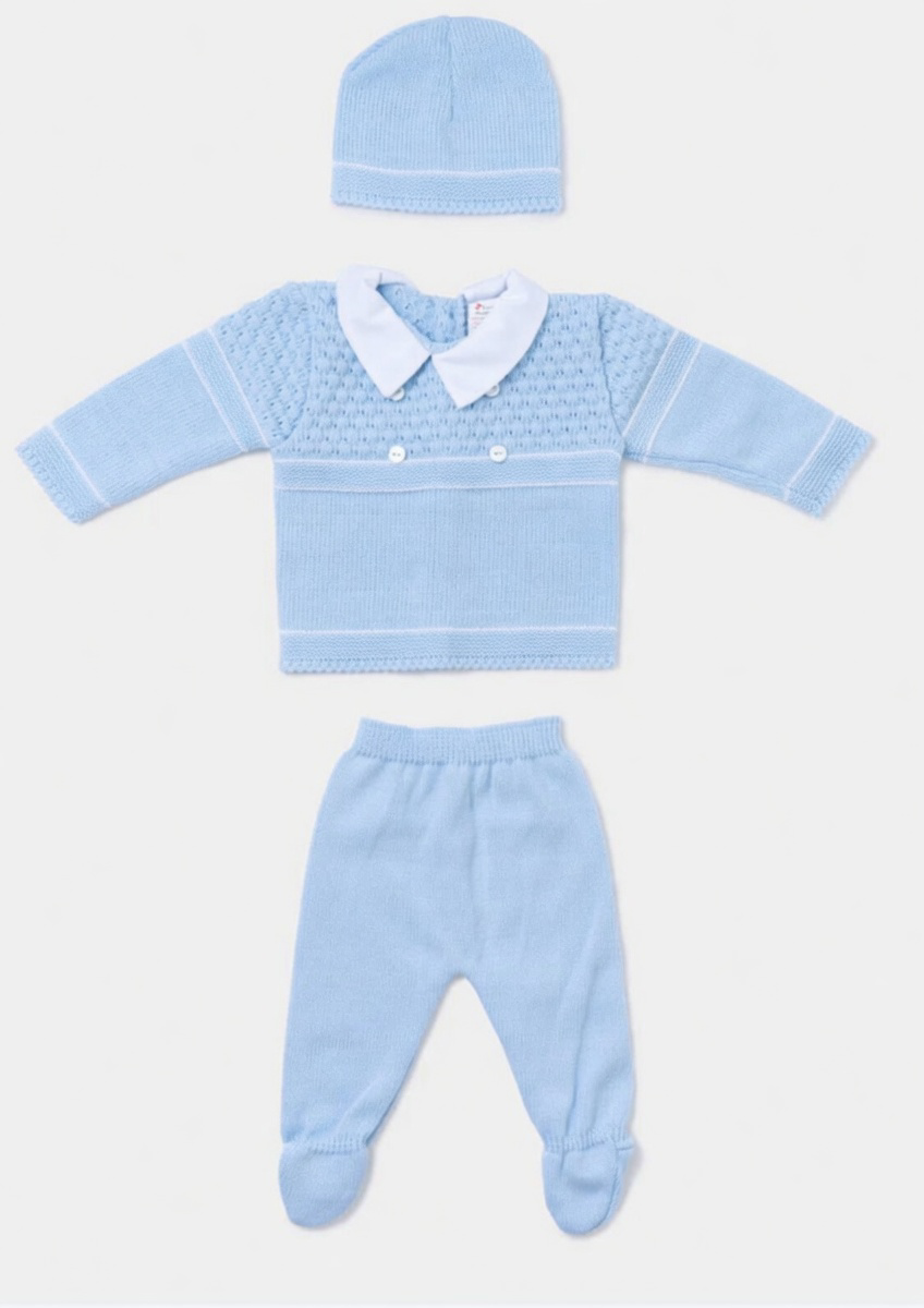 Blue 3 Piece