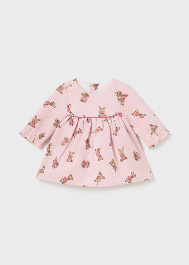 Mayoral Pink Teddy Dress