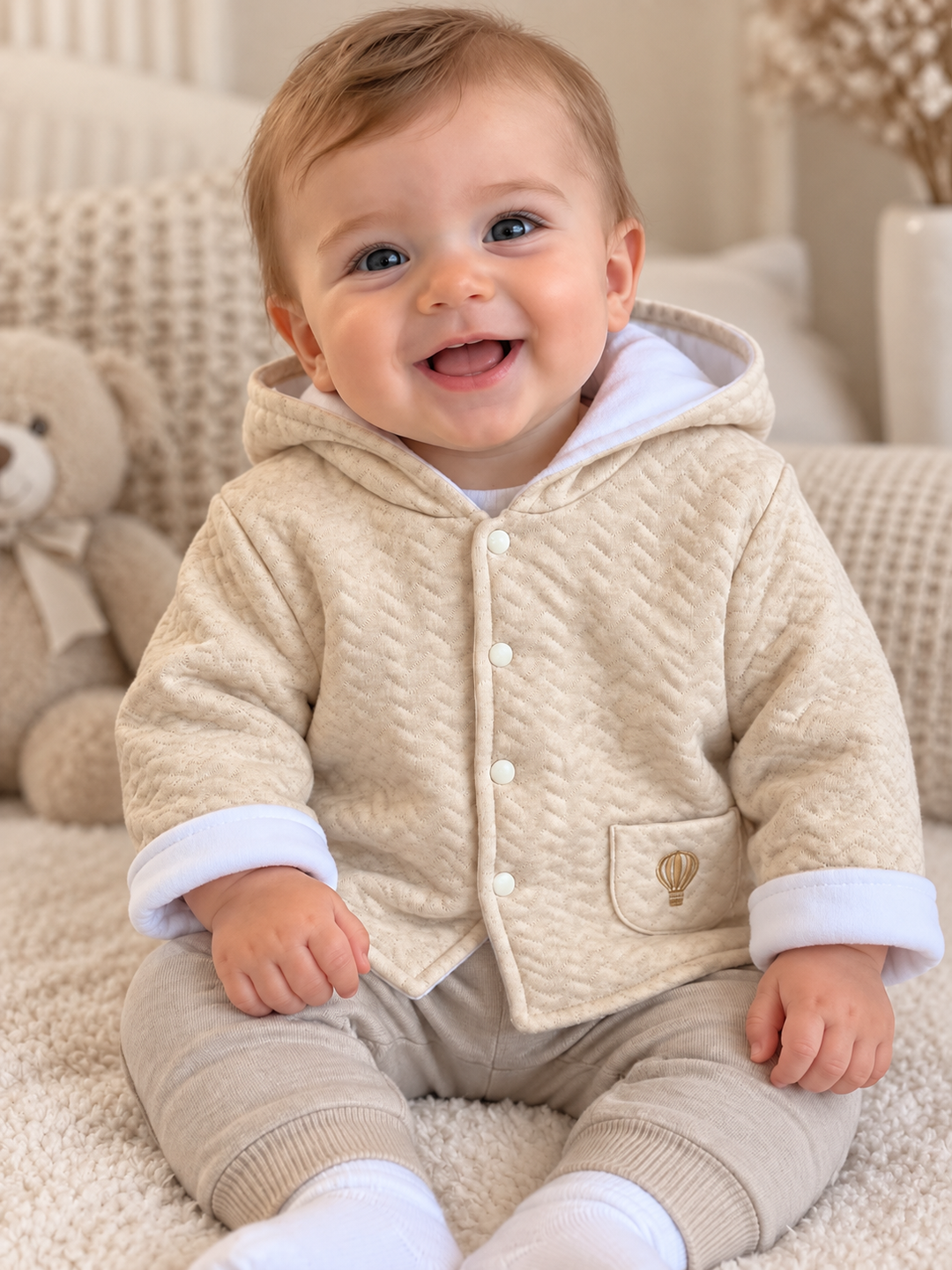 Pex Beige Hot Air Balloon Jacket