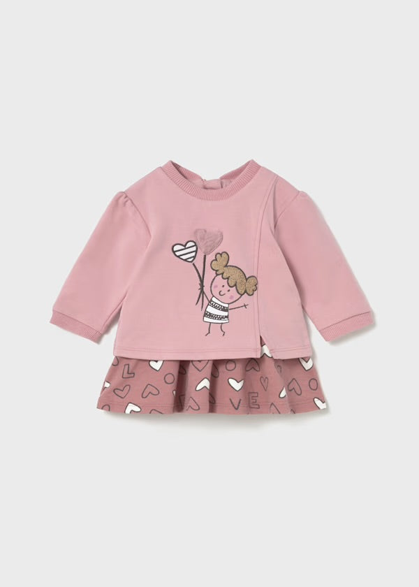 Mayoral Girl Heart Dress