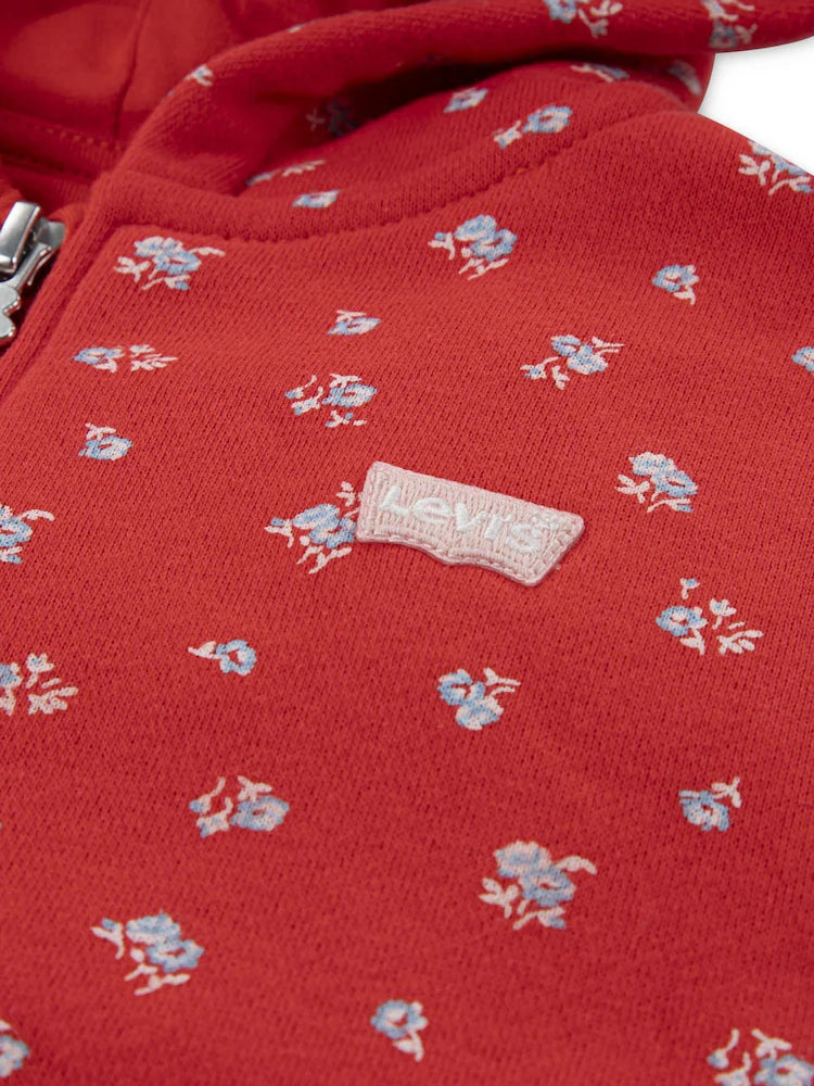 Levi’s Red Floral 3 Piece Set