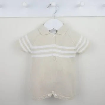 Pex Matteo Beige Romper