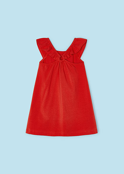 Mayoral Red Print Dress